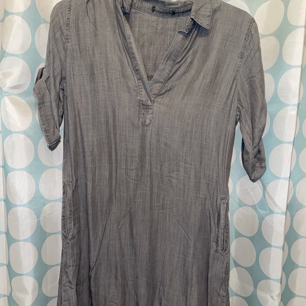 Gray jean dress (make offer)